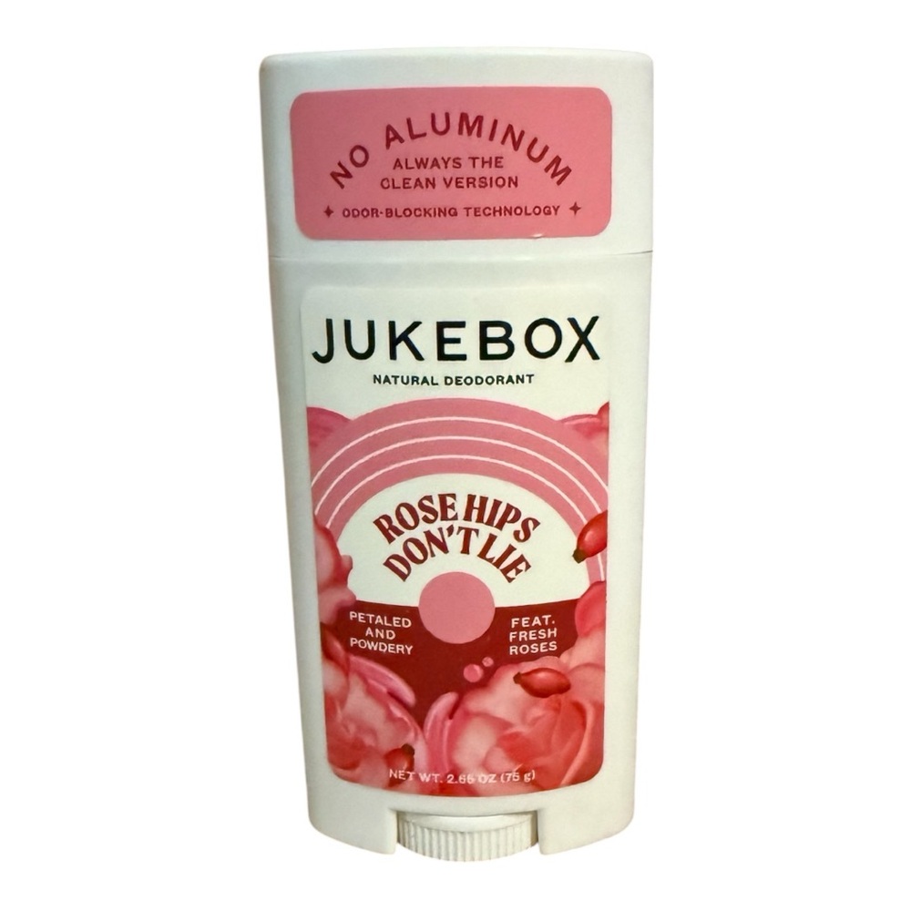 Jukebox Rose Hips Don't Lie Natural Deodorant
